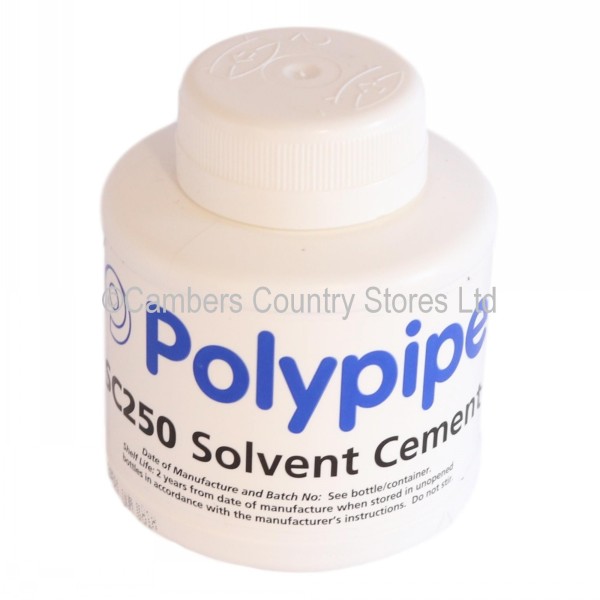 Polypipe SC250 Solvent Cement 250ml Cambers Country Store